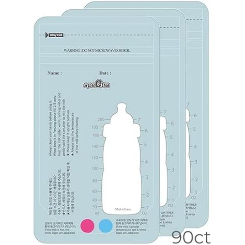 Spectra Disposable Milk Collection Bags – 90-Count by Spectra Baby USA