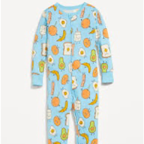 Snug-Fit 2 Way Zip Footed One-Piece for Baby
