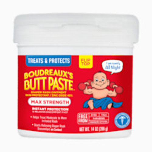 Boudreaux's Butt Paste Maximum Strength Diaper Rash Cream - 14 Oz