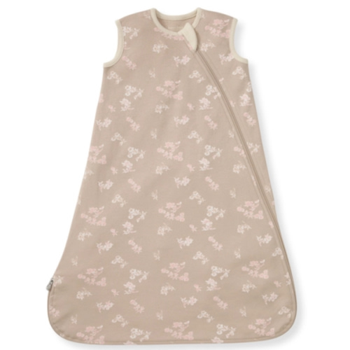 Whimsical Floral Organic Lightweight Beekeeper™ Wearable Baby Blanket - medium