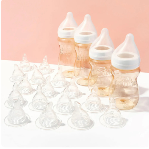 Minbie Premium PPSU Complete Baby Bottle Bundle