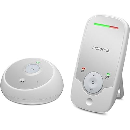 Motorola Digital Audio Baby Monitor with up to 990ft of Range with High Sensitivity Microphone and Rechargeable Battery(Model:Comfort 10)