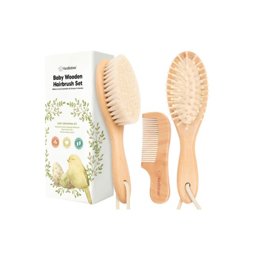 Baby Hair Brush and Comb Set