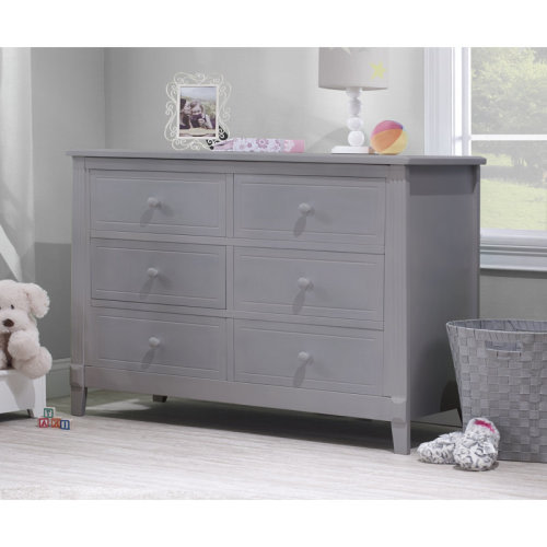 Sorelle Berkley 6 Drawer Double Dresser & Reviews | Wayfair
