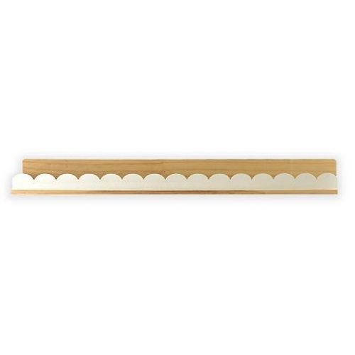 The Big One® Wood Scalloped Shelf