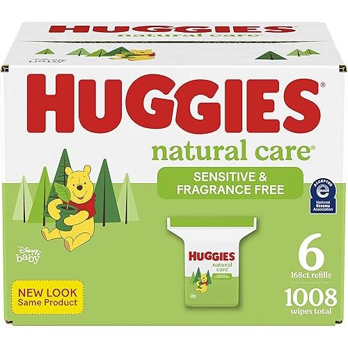 Baby Wipes, Huggies Natural Care Sensitive