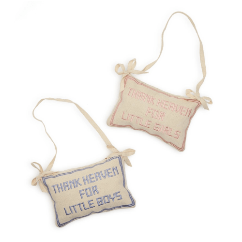 Thank Heaven Pillow Door Hanger
