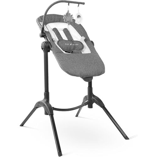 Baby Delight Bloom Baby Seat | Soothing and Adjustable Baby Chair | Portable and Compact | Charcoal Tweed