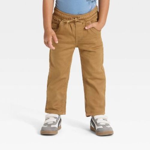 Toddler Boys' Straight Fit Denim Pants - Cat & Jack™ Khaki