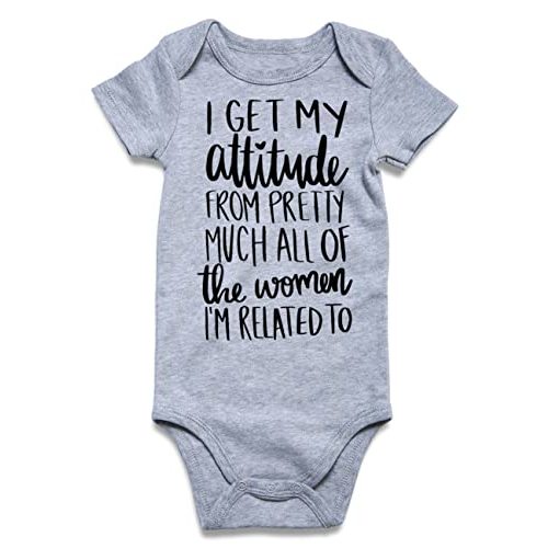 Loveternal Neutral Baby Girls Boys Cotton Romper Cute Saying Newborn Clothes 0-12 Months…