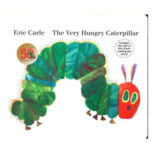 The Very Hungry Caterpillar By Eric Carle (board Book With Cd) By Eric Carle