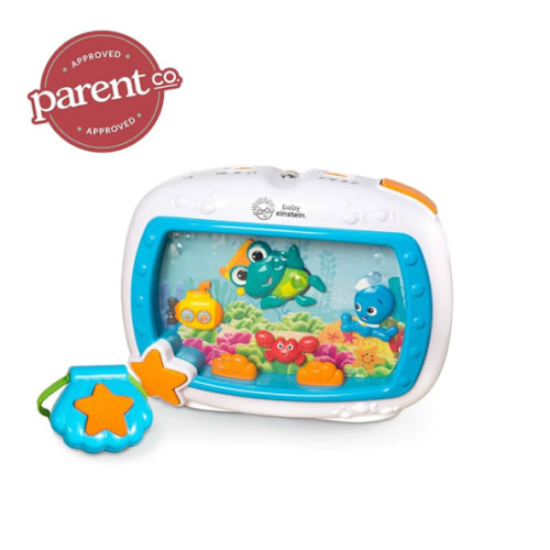 Baby Einstein Sea Dreams Soother Musical Crib Toy and Sound Machine, Newborn and up