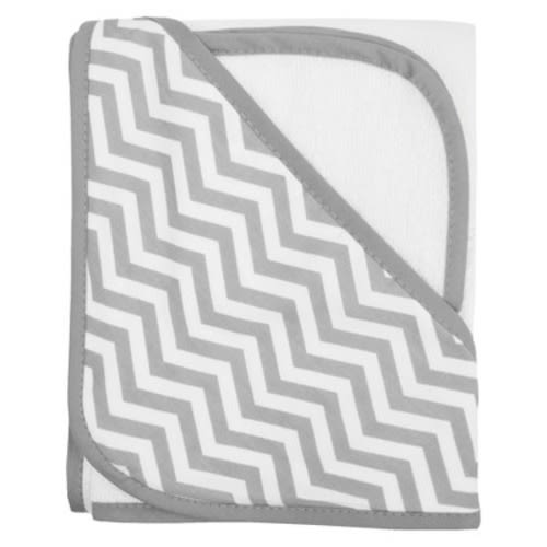 TL Care Organic Terry Hooded Towel Set - Gray