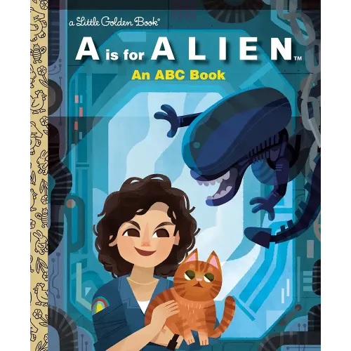 A Is for Alien: An ABC Book (20th Century Studios) (Little Golden Book)