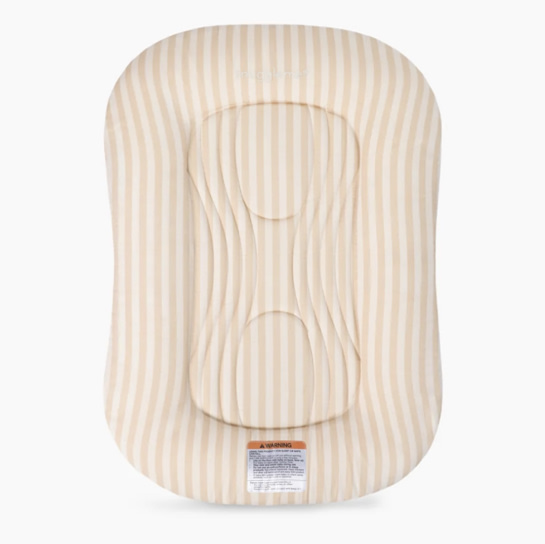 Infant Lounger Wave | Oat Stripe