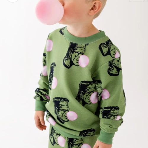5-6 yr Franken PoP | Modal Cotton Fleece Jogger Set