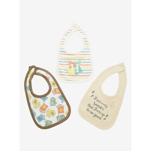 Harry Potter Hogwarts Icons Bib Set - BoxLunch Exclusive
