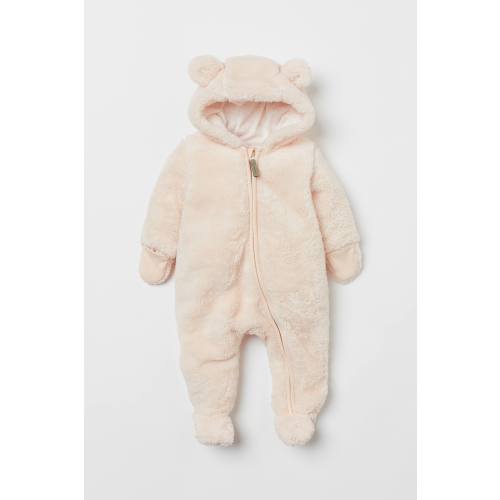FAUX SHEARLING OVERALL