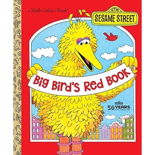 Big Bird's Red Book (Sesame Street) (Little Golden Book)