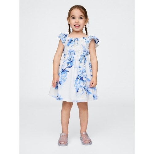 Baby & Toddler Flutter-Sleeve Dress