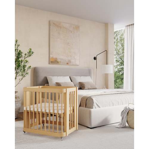 The Wave Crib | Convertible Crib To Toddler Bed | Nestig