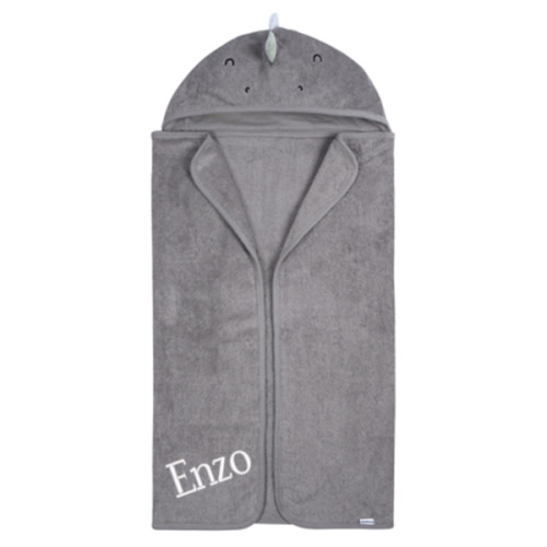 Embroidered 4-Piece Baby Boys Charcoal Dino Towel & Washcloths Set – Gerber Childrenswear