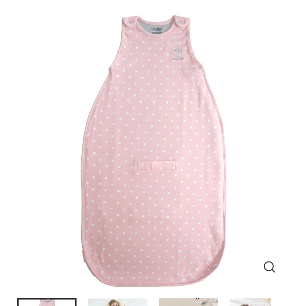 4 Season® Ultimate Baby Sleep Bag, Merino Wool & Organic Cotton, Rose