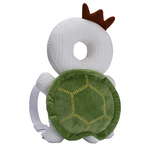 Amazon.com : Bebamour Baby Walkers Protective Toddler Adjustable Baby Head Protection Safety Pad Backpack Wear for Crawling (White) : Baby