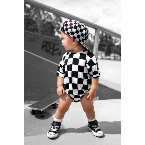 Bamboo Bubble Romper in Venice