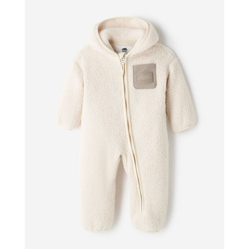 Baby Alta Shearling Fleece Romper