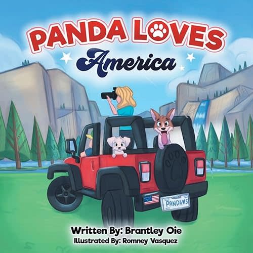 Panda Loves America Paperback – May 15, 2024