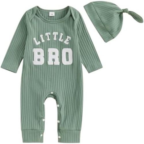 Newborn Infant Baby Boy Romper Jumpsuit for 3 6 12 18 Months Boys Long Sleeve Bodysuit Fall Clothes