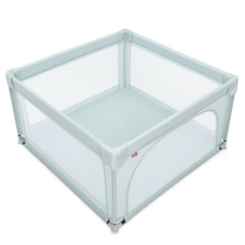 47 x 47 Inch Baby Playpen with 50 Ocean Balls for Baby Infant