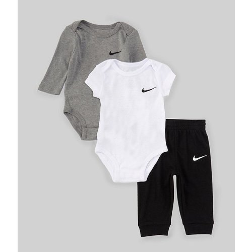 Nike Baby Newborn-3 Months Essentials 3-Piece Pants Set