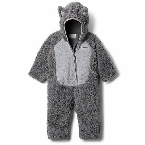 Baby Boy Columbia Fox Sherpa Hooded Bunting