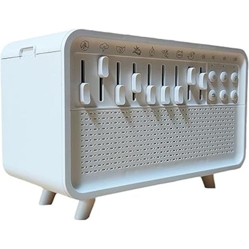 for Bulora Sleepbox, Bulora Sound Box, Bulora Sleep Box, White Noise Night Light Humidifier, 3-in-1 White Noise Night Light Humidifier, 8 Group Nature Sound - Easy to Sleep, Perfect for Home Use
