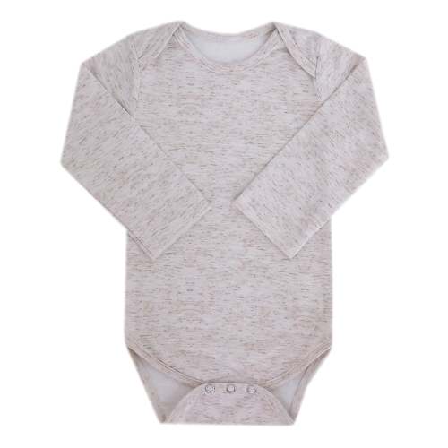 Long Sleeve Bodysuit - Oat
