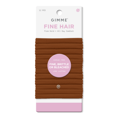 Fine Hair Bands - Red