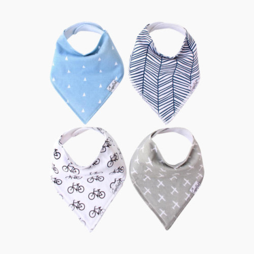 Printed Bandana Bib Set (4-Pack) - Cruise