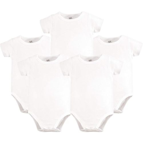 0-3MO: Touched by Nature Unisex Baby Organic Cotton Bodysuits