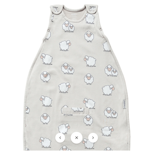 4 Season® Ultimate Baby Sleep Bag, Merino Wool & Organic Cotton, Sheep