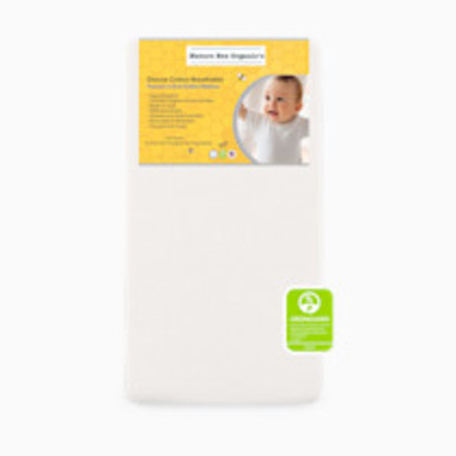 Nature Bee Organic's Deluxe Breathable Crib & Toddler Mattress - Organic White