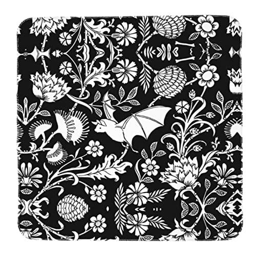 Belinyo Bats and Flower Baby Swaddle Blankets Nursing Cover Infant Receiving Blankets for Crib, Stroller, Travel(36x 36 Inch), 0012133, One Size