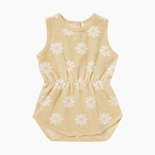 Rylee + Cru Cinch Playsuit - Yellow, 6-12 M
