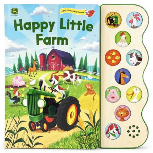 John Deere Kids Happy Little Farm, (Board Book)