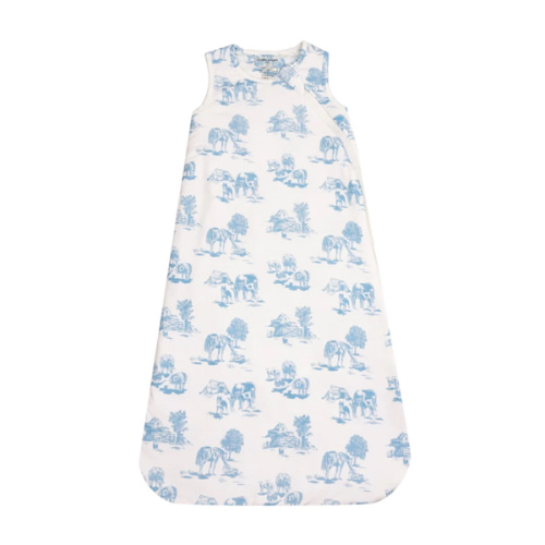 Sleep Bag - Farm Toile Blue