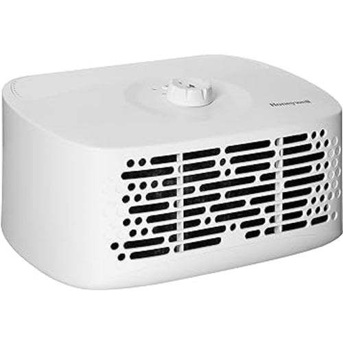 Honeywell Air Purifiers for Home Bedroom, Living Room, Kitchen & Dorm Room (100 sq ft), Dual Action Air Filter Helps Capture Dust, Pollen, Pet Dander & Smoke, HHT270, Tabletop, White