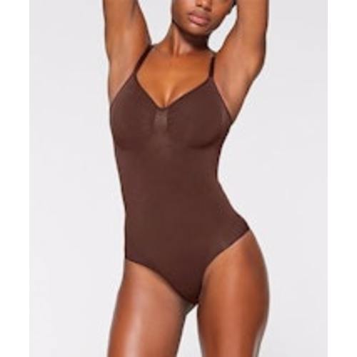 SEAMLESS SCULPT BRIEF BODYSUIT | ONYX
