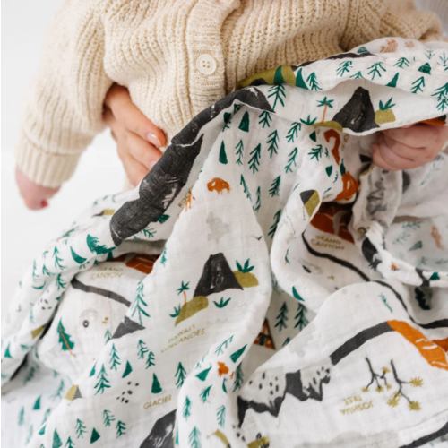 National Parks Swaddle (Mini Pattern)