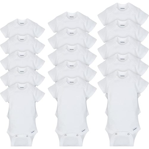 Gerber Baby-Girls 15 Piece Onesies Bodysuit Multi Size Pack